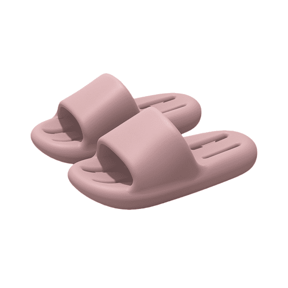 Thick Sole Shower Sandals - Say Goodbye to Hard Floors with These Plush, Non-Slip EVA Slippers for Women & Men, Perfect Bathroom Companion