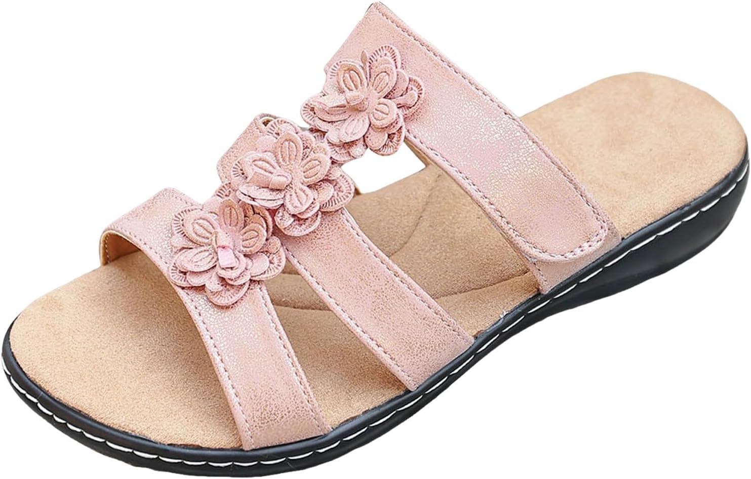 Thick Heels High Slippers