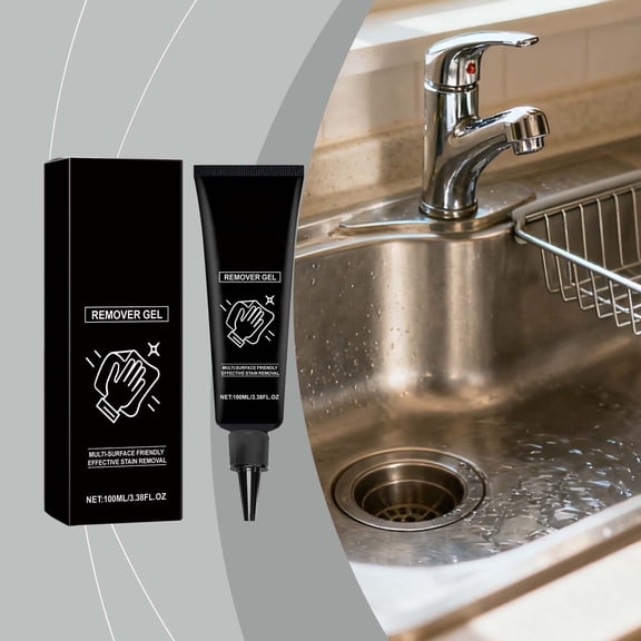 Thick Stain-Removing And Grime Cleaning Gel For Washing Machines, Tile Grout, And Bathroom Slots, Clings To Vertical Surfaces For Deep Penetration