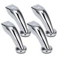 thumbnail image 1 of Thick Stainless Steel Sofa Legs 4 Pieces Furniture Chrome Cabinet Bed Chairs Stools, 1 of 5