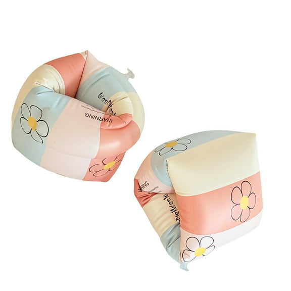 Thick Swim Floats Beginner Swimming Aid Comfortable Adjustable Arm Floatation for Beginner Swimmers