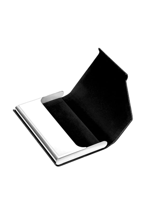 Thick Top Loaders for Cards Stainless Multi Card Case Holder Wallet Credit Card ID Case Holder For Men & Women Black