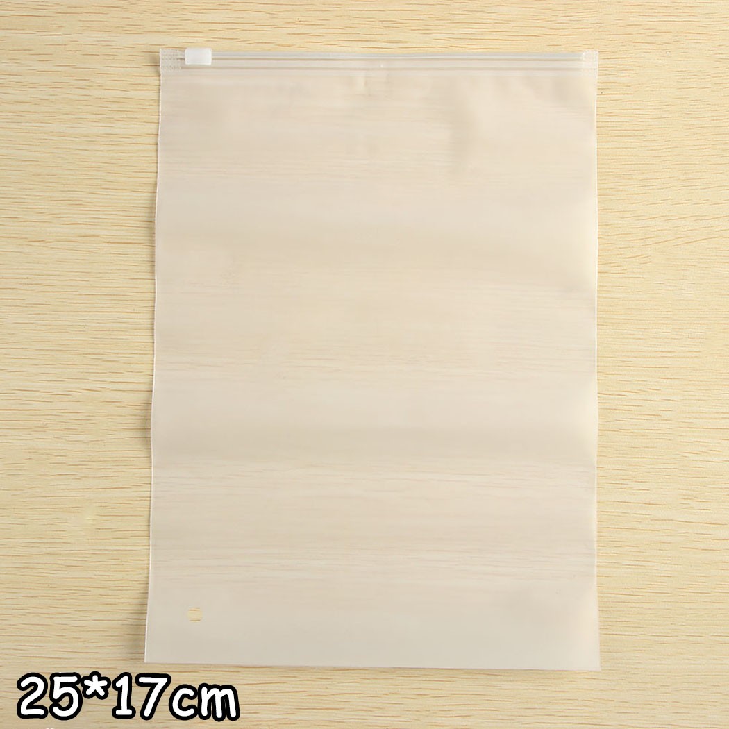 Thick Transparent Plastic Organizer StorageReusable Travel Bag