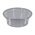 thumbnail image 1 of Thick Transparent Round Plastic Wash Basin, Shatterproof Multi Purpose Tub, Portable Vessel for Facial Cleansing, Foot Soak and Kitchen Fruit Vegetable Washing, 1 of 6