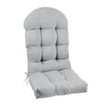 thumbnail image 1 of Thick Tufted High Back Rocking Chair Cushion, Outdoor Patio Chair Cushions Non- Tie On Replacement Seat Pad for Garden Porch Swing Furniture(Grey), 1 of 4