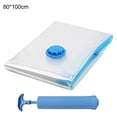 thumbnail image 1 of Thick Vacuum Compression Bag, Transparent Vacuum Bag Storage Bag, Hand Pump, 1 of 8