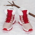 thumbnail image 1 of Thick Velvet Winter Snow Boots - High Top Anti Slip Large Size Shoes for Men and Women, 1 of 8