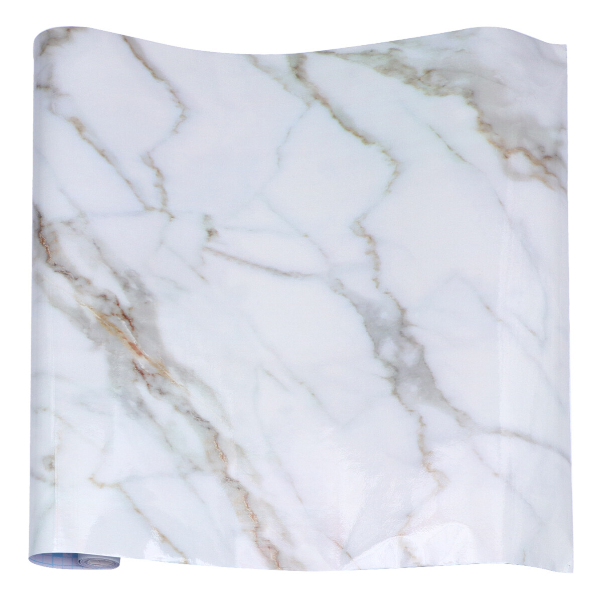 Thick Wall Stickers Antioil Wallpaper Imitation Marble Wallpaper for Kitchen