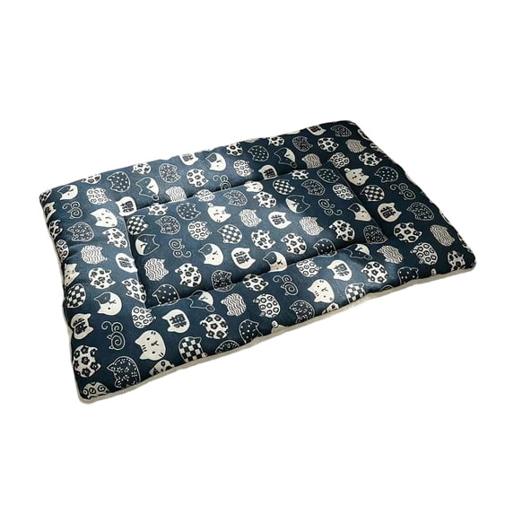Thick Warm Pet Sleeping Mat for Dogs and Cats, All-Season Bed Pad, Cozy Cushion for Crates, Floors, Sofas, and Travel, Gentle on Paws, Supports Relaxation