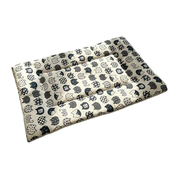 Thick Warm Pet Sleeping Mat for Dogs and Cats, All-Season Bed Pad, Cozy Cushion for Crates, Floors, Sofas, and Travel, Gentle on Paws, Supports Relaxation