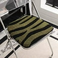 thumbnail image 1 of Thick Warm Rabbits Plush Dining Chair Cushion Non-Slip Washable for Winter Comfort and Support, 16.93x15.75in, 1 of 6