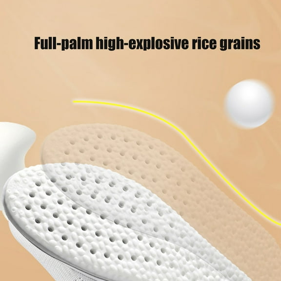 Thick Warm Wool Cloud Stepper Insoles High Resilience Memory Foam Insoles with Airflow Vents