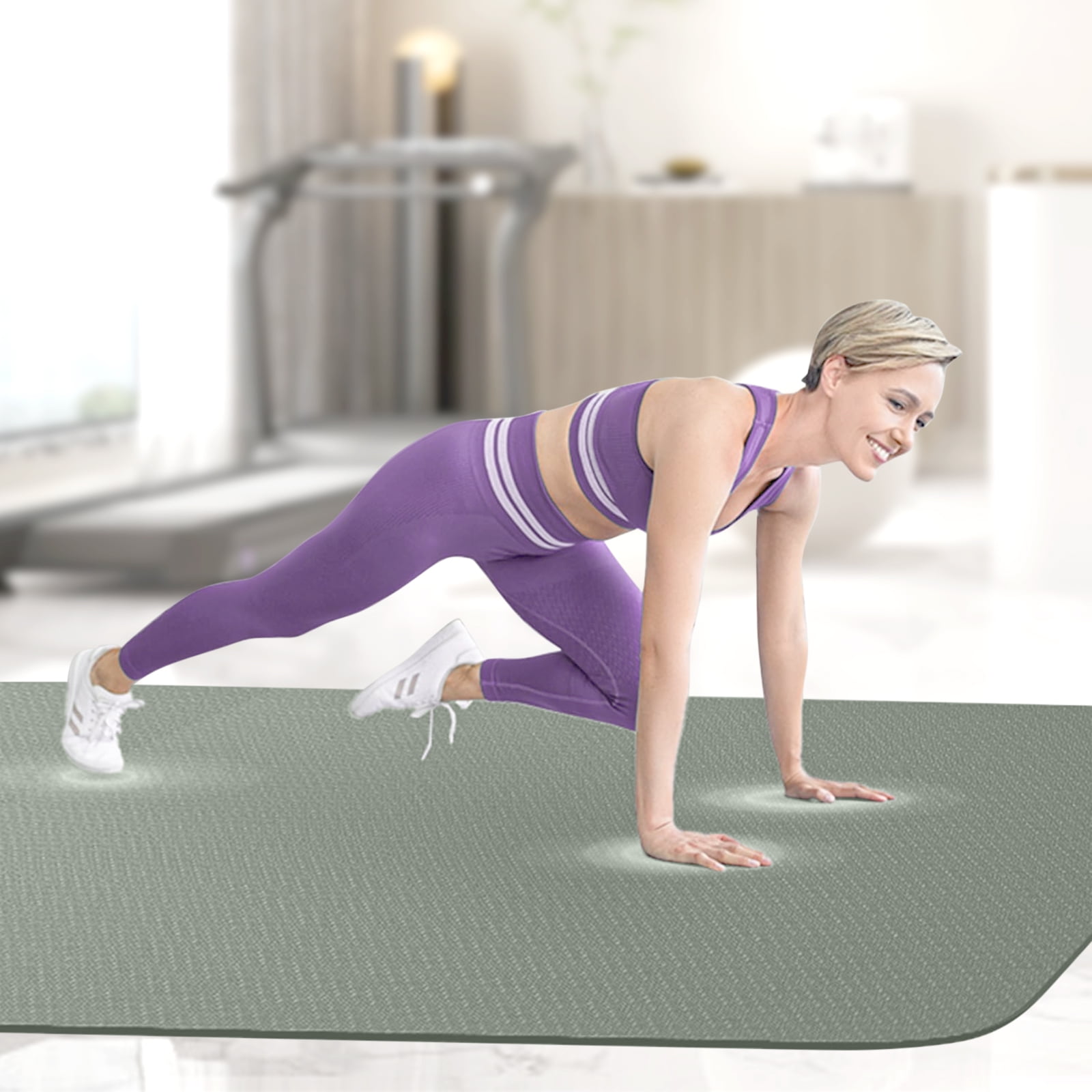 10-Pack Economy Yoga Mats – 68" X 24", 3mm Thick, Non-Slip & Non-Toxic | Bulk Exercise Mats For Home, Gym, Or Studio