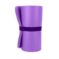 thumbnail image 1 of Thick Yoga Mat Non Flexible Workout Mat with Carry Strap Lightweight Portable Fitness Exercise Mat for Pilates Gym Home Training Shock Absorbent, 1 of 5