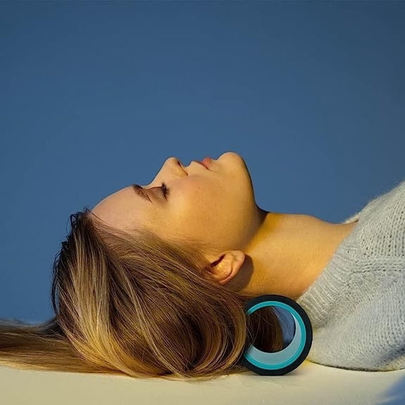 Thick Yoga Wheel Back Rollers 3-Pack, Deep Tissue Massage & Stretching Essential, Supports Core Strength & Backbend Practice for Yoga Enthusiasts