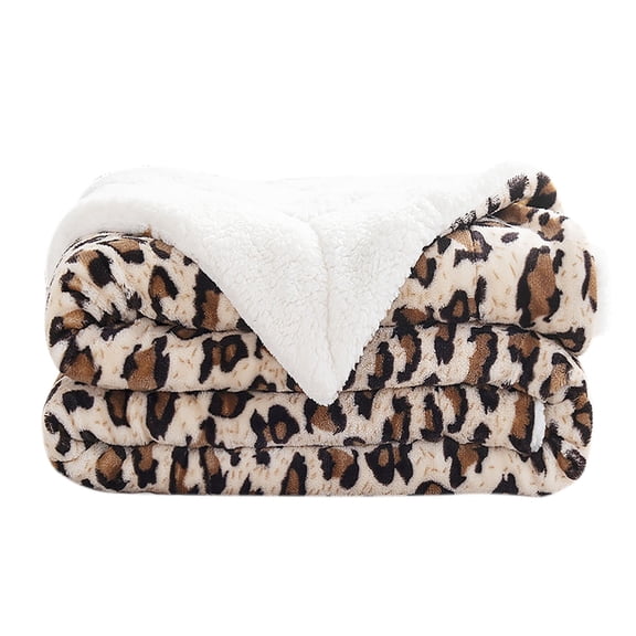 Thick and Warm Throw for Women and Men, Soft Fuzzy Plush Blanket for Winter, Office, Non-Heated,Various Sizes