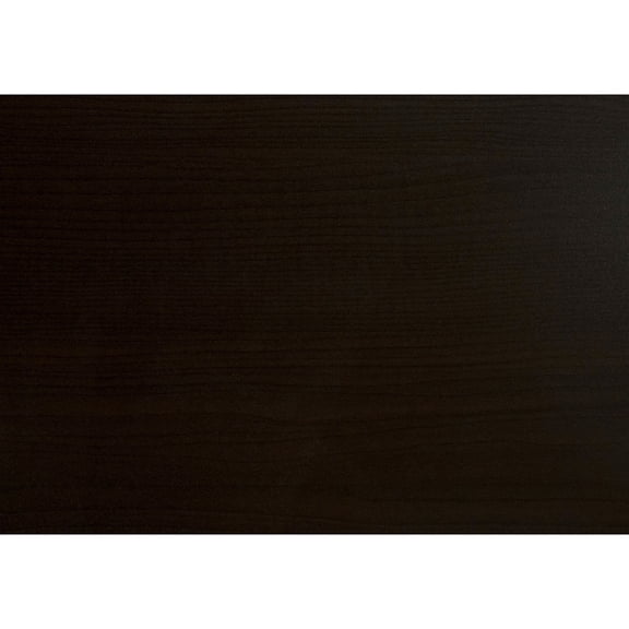 Thick-panel & X-shaped Support - Espresso Computer Desk for Home Work