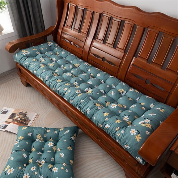 Thick sofa pad, three -person seat cushion, pearl cotton long stool cushion, four seasons universal long pads