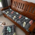 thumbnail image 1 of Thick sofa pad, three -person seat cushion, pearl cotton long stool cushion, four seasons universal long pads, 1 of 6