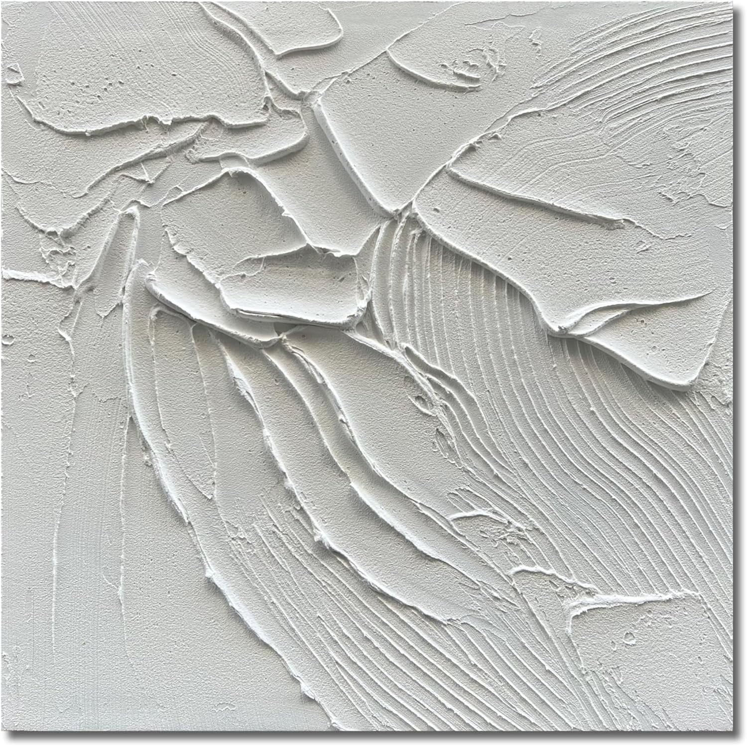 Photo inspiration: Gallery Detail: Thick Textured Black Minimalist Oil Painting By Contemporary Oil