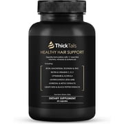ThickTails Hair Growth Vitamins Pills for Women - Hair Loss DHT Blocker Supplement - 60 Capsules