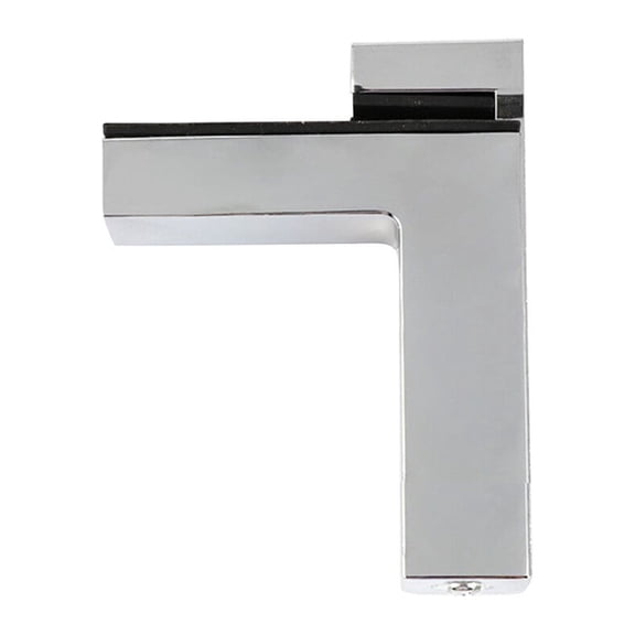 Thicken F Wood Shelf Support Clip Clamp Brushed Surface Shelf Support Corner Bracket Furniture (Size L)