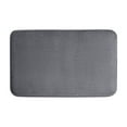 thumbnail image 1 of Thicken Foam Bath Mat, Non Slide 24x16 Quickly Dry Machines Washable Floor Carpet for Floor Tub Shower Home Decor Accessories(Gray), 1 of 8