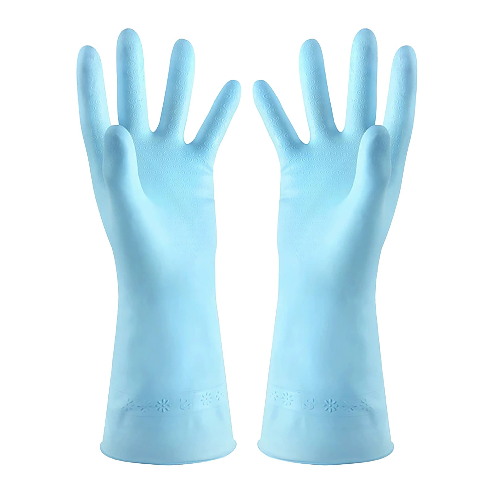 Thicken Gloves, Kitchen Cleaning Gloves Dishwashing Gloves, Premium Latex Household Gloves for Dish Washing,