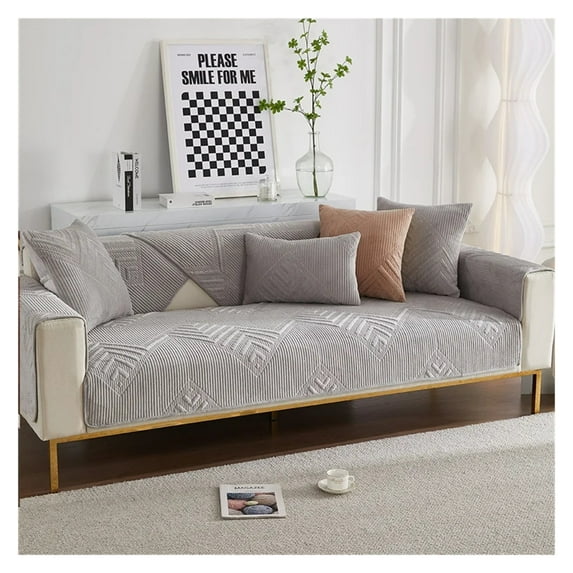 Thicken Plush Sofa Cover Pets Kid Mat Sofa Towel Anti-slip Sofa Protector Slipcovers Removable Sofa Blanket Housse De Canape