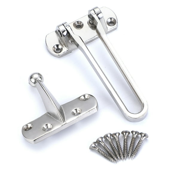 Thicken Swing Bar Door Lock Guard Home Security Door Lock Hotel Reinforcement Door Latches for Front and Inside Door