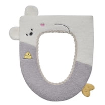 Thicken Toilet seat Cover Cushion Pads Soft Warm Toilet seat Covers Bathroom Toilet Seat Cover Mat Universal