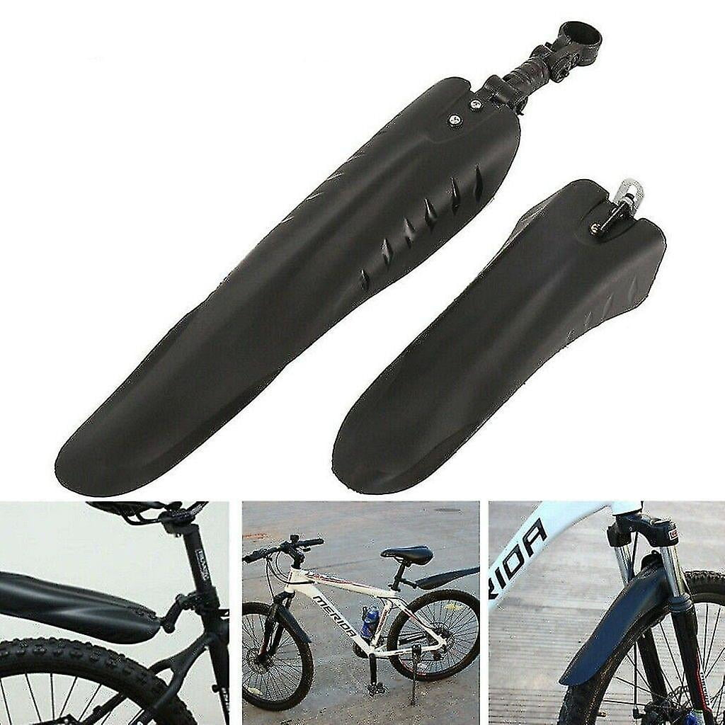 Thicken Widen Mountain Bicycle Mudguard Set, Front & Rear, Adjustable Mud Flaps for Superior