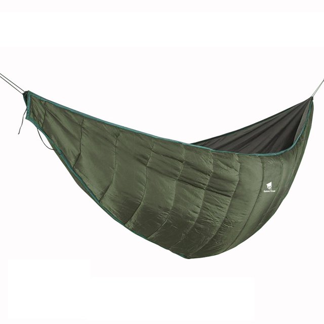 Thicken Winter Hammock Quilt ColdWeather Sleeping Lazy Bag Goose Down