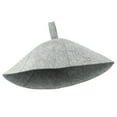 Thicken Wool Felt Sauna Hat for Hair Protection and Spa Use