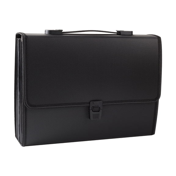 Thickened 26 Compartment Expanded File Box Waterproof A4 Document Organiser Storage Case