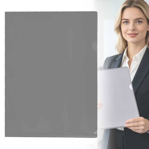 Thickened A4 Type Folder, Home Office File Folders, Folder for Important Documents, Decorative File Folders, Plastic Folders with Pockets, Plastic Folders Business Card Folders 1Pcs
