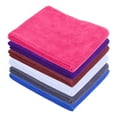 thumbnail image 1 of Thickened Absorbent Bath Towel 6 Pack Cleaning Shop Towels Soft Quick Dry Foot Bath and Hair Drying Towels Multipurpose Face Body Kitchen Car Wash Cloths 35x75cm Machine Washable, 1 of 6