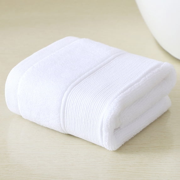 Thickened Absorbent Face Towel Soft Cotton Handkerchief Daily Washcloth Quick-Dry for Bathing Hair Wipe