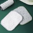 thumbnail image 1 of Thickened Absorbent Kitchen Cleaning Cloth, Double-Sided Steel Wire Cotton Dishcloth, Heavy-Duty Dishwashing Rags with Dual Action Scrubbing & Wiping for Dishes/Pots/Pans (1 Pcs/Color Random), 1 of 7