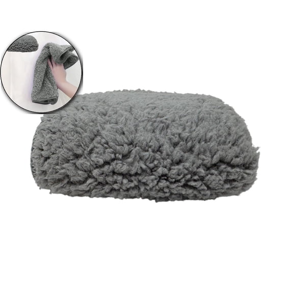 Thickened Absorbent Kitchen Cleaning Cloth – Reusable Microfiber Dish Towel for Grease & Oil Removal – Durable Double-Stitched Flock Wipes for Countertops, Dishes & Multi-Surface Use