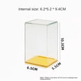 thumbnail image 1 of Thickened Acrylic Display Cabinet Dustproof Doll Display Box Display Showcase Blind Box Display Rack Storage Box YELLOW S, 1 of 8