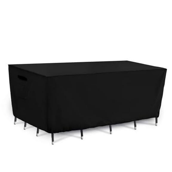 Thickened All Inclusive Rectangular Outdoor Garden Cover Set,Sun And Dust Proof