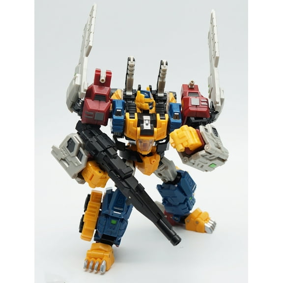 Thickened Alloy Oversized Commander Robot, Heavy Texture Dual-Mode Transforming Figure
