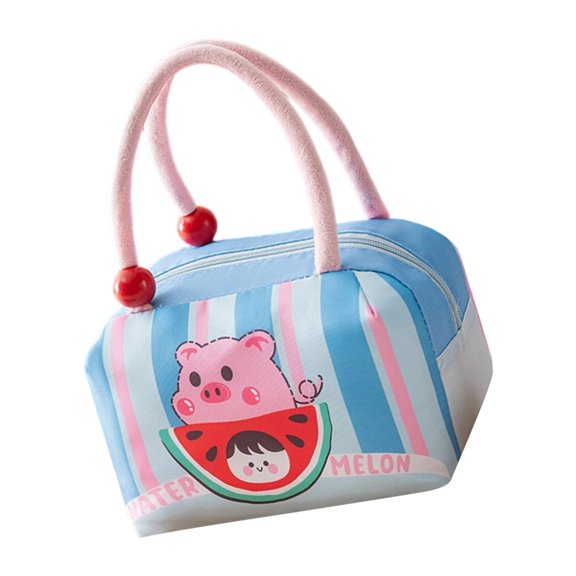 Thickened Aluminum Insulated Mealbox Bag Impermeable Building Exemplary For Meals Snackies And Beverages