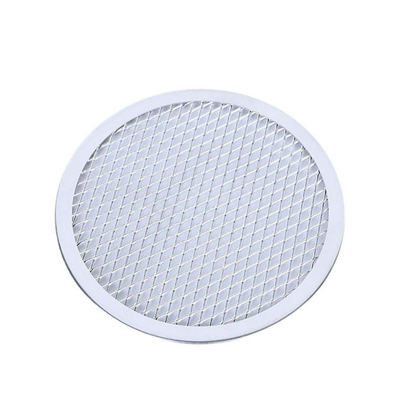 Thickened Aluminum Pizza Mesh Screen - Round Baking Tool for Oven Grill Pizza Making Home Kitchen