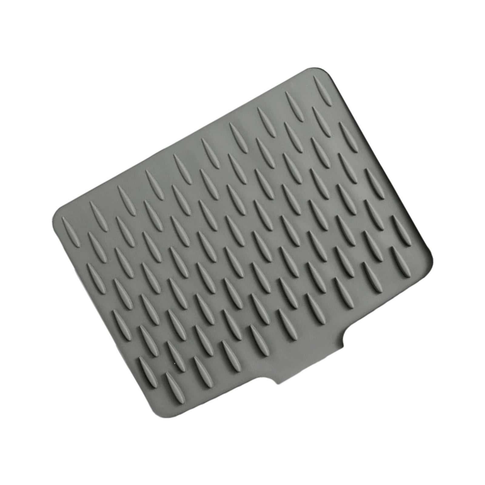 Thickened Angled Countertop Mat Silicone Drying Rack for Dishes ...