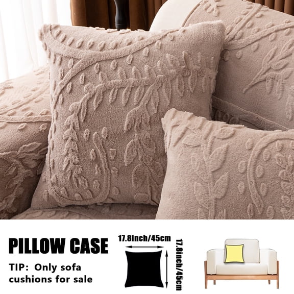 Thickened Anti-Slip Sofa Cover Scratch-Resistant & Wear-Resistant Pet-Friendly Design Soft Fabric Living Room Use Machine Washable Sofa Protector
