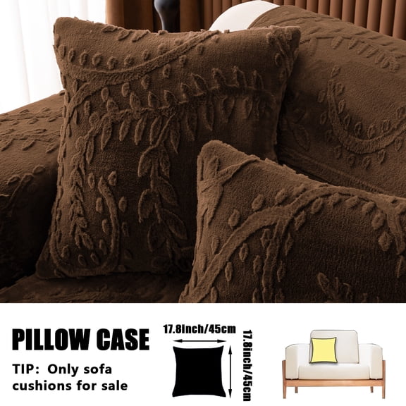Thickened Anti-Slip Sofa Cover Scratch-Resistant & Wear-Resistant Pet-Friendly Design Soft Fabric Living Room Use Machine Washable Sofa Protector