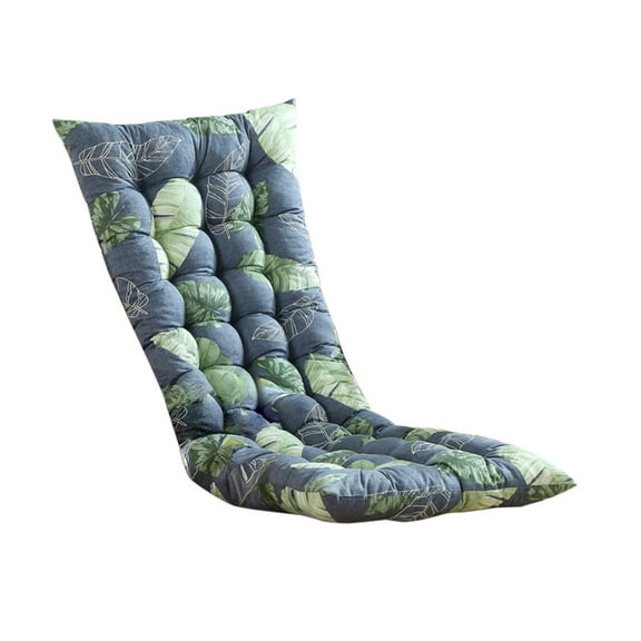 Thickened Bench Seat Cushion Extra Large 47x19in Reversible Polyester Fabric Rapid Resilience Pearl Cotton Filling Floor Ottoman Pouf for Balcony