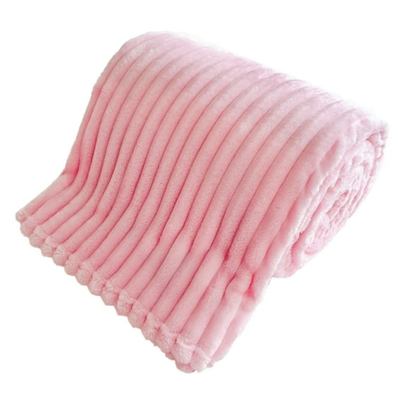Thickened Blanket 150*200 Nc Pink, 1 150*200Cm Thick Blanket, FNGZ Soft Blanket Cozy Bed Blanket Warm Bed Blanket Lightweight Bed Blanket Shearling Wool Blanket Green Bed Blanket